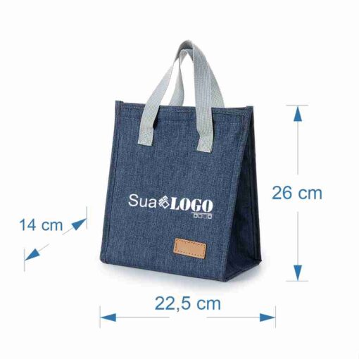 Alternative view of Bolsa Térmica 6l em Sao Jose dos Campos – Azul | Personalização