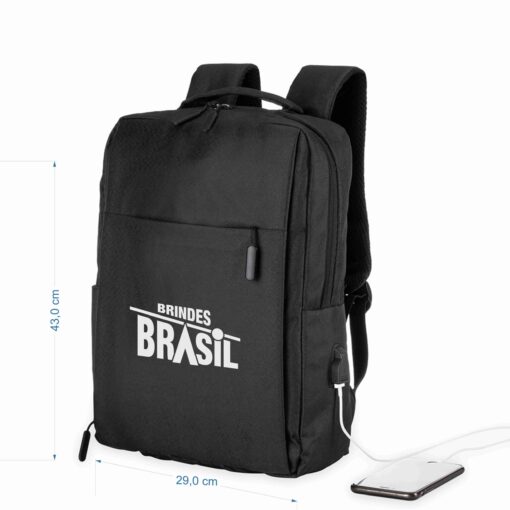Alternative view of Mochila De Nylon USB 20l em Londrina | Produto Promocional