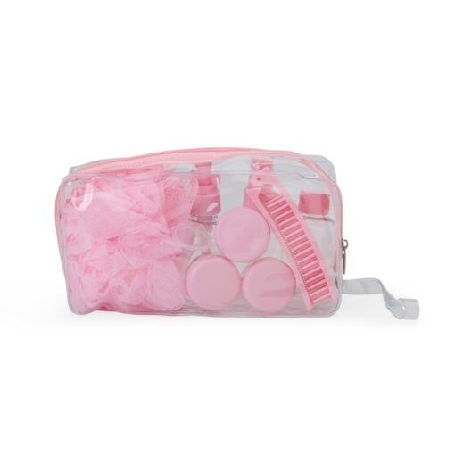 Kit Viagem 10 Peças com Personalização | Itumbiara – Rosa