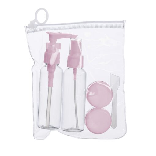 Kit Viagem 5pçs em Divinópolis – Rosa | Personalização