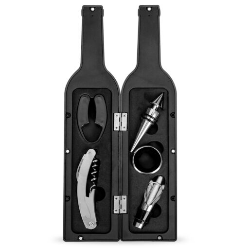 Kit Vinho 5pçs Formato Garrafa com Personalização em Canoas