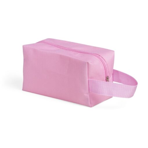 Brinde Personalizado: Nécessaire De Nylon em Campinas – Rosa